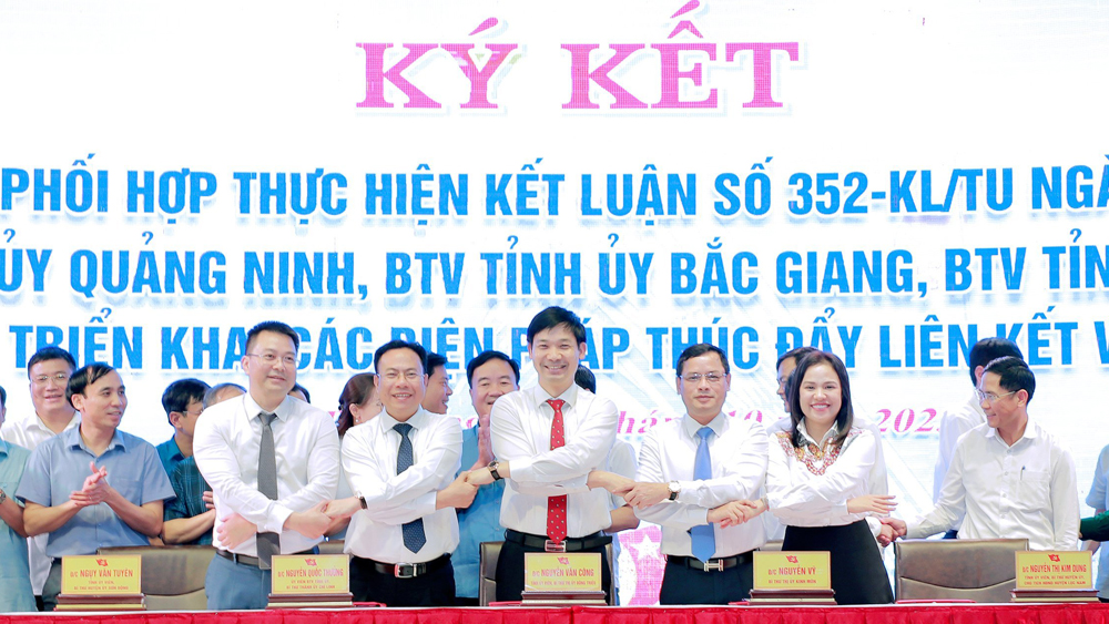 Phối hợp thúc đẩy liên kết vùng giữa 3 tỉnh Quảng Ninh, Bắc Giang, Hải Dương