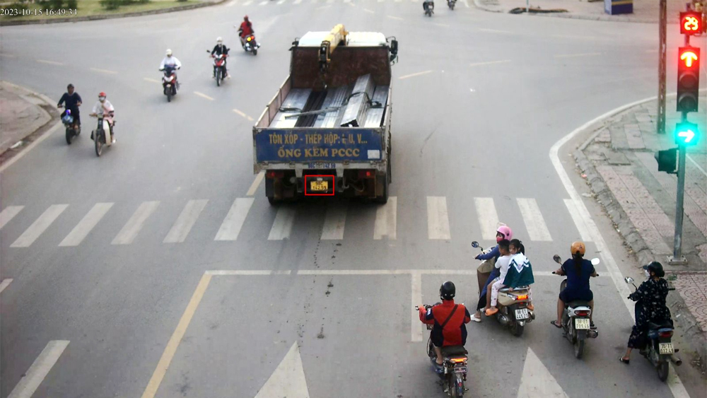 Lục Ngạn: 20 trường hợp vi phạm trật tự an toàn giao thông bị phạt nguội