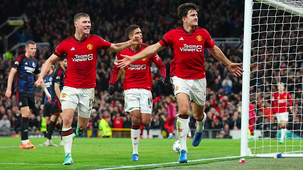 Champions League: Man Utd giành chiến thắng trước Copenhagen