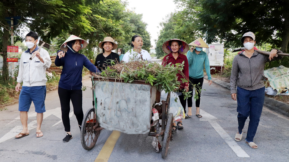 TP Bắc Giang: Giữ cho ngõ, phố xanh, sạch