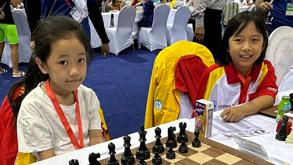 Việt Nam nhất toàn đoàn giải cờ vua thiếu nhi thế giới