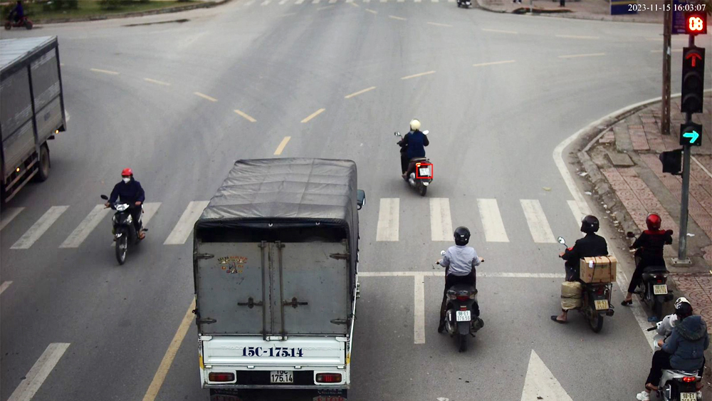 Lục Ngạn: Phạt “nguội” 20 trường hợp vi phạm trật tự giao thông