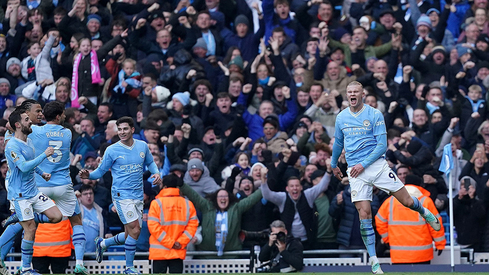 Ngoại hạng Anh: Man City bất phân thắng bại với Liverpool