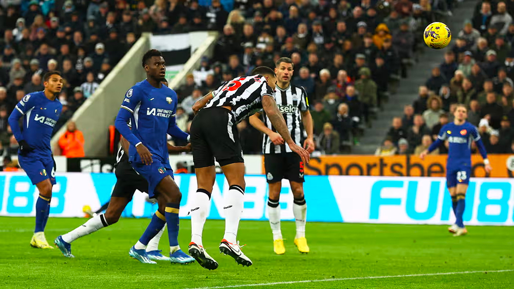 Ngoại hạng Anh: Newcastle thắng đậm Chelsea