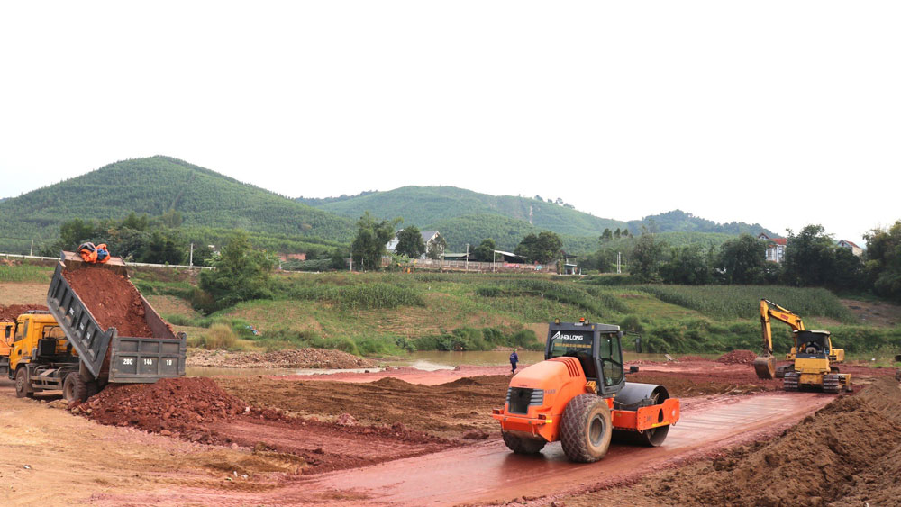Sơn Động: Khởi công xây dựng cầu Trại Chùa đi Khe Táu, xã Yên Định