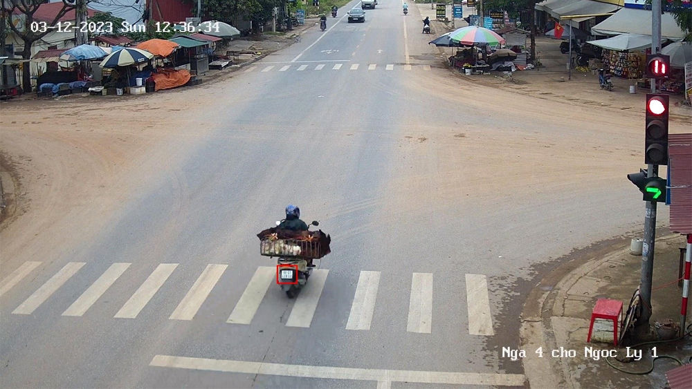 Tân Yên: Phạt “nguội”18 trường hợp vi phạm trật tự an toàn giao thông