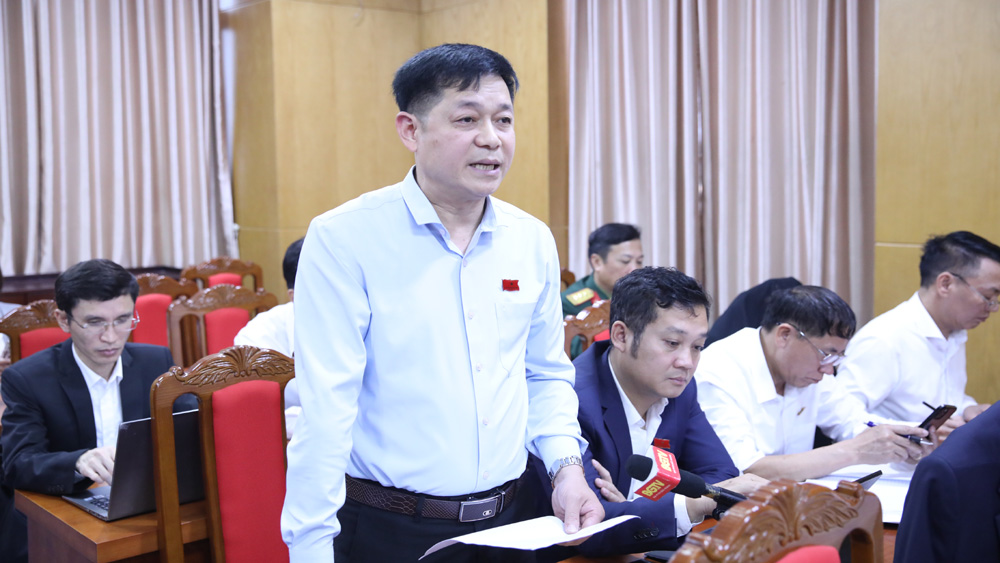 Kỳ họp thứ 14, HĐND tỉnh Bắc Giang khóa XIX: Thảo luận nhiều vấn đề dân sinh
