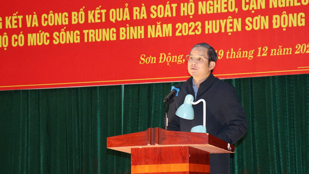 Sơn Động: 2.477 hộ thoát khỏi diện nghèo, cận nghèo