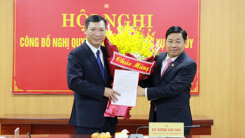 Đồng chí Ngô Tiến Dũng giữ chức Chủ tịch Hội Nông dân tỉnh Bắc Giang