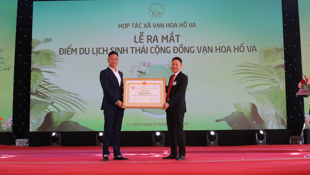 Bac Giang debuts Van Hoa Ho Va community tourism site