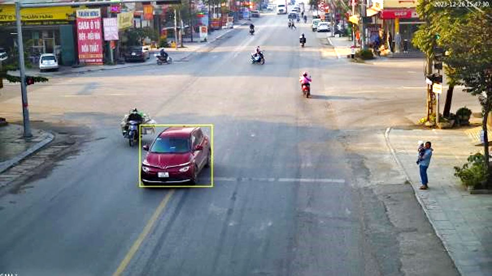 Việt Yên: Phạt “nguội” 39 trường hợp vi phạm trật tự an toàn giao thông