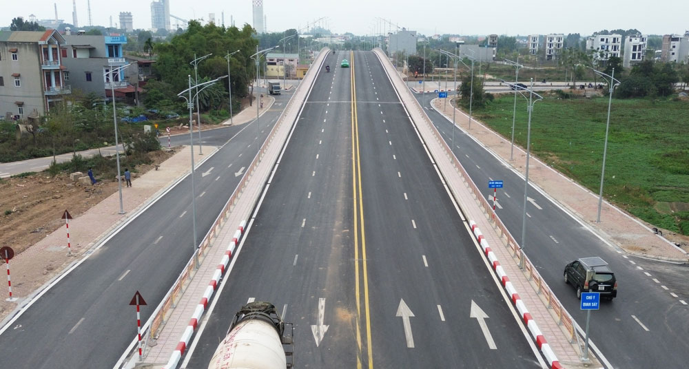 Hoàn thành công trình cầu vượt qua đường Xương Giang trước kế hoạch 4 tháng