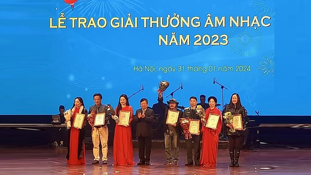 93 tác phẩm xuất sắc giành Giải thưởng Âm nhạc Việt Nam