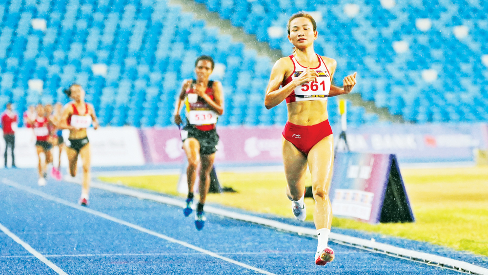 Athlete Nguyen Thi Oanh relentlessly pursues her dream