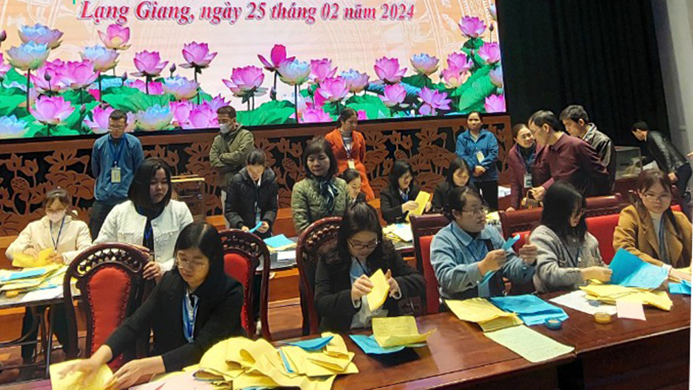 Lạng Giang: Đấu giá 123 lô đất, mức trúng đấu giá tăng cao so với khởi điểm