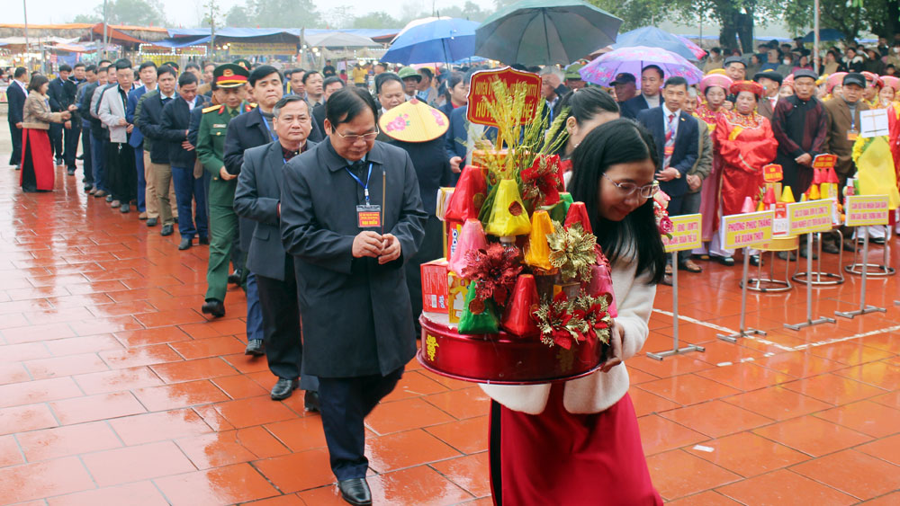 Yên Thế: Khai mạc lễ hội truyền thống Xuân Lung - Thác Ngà năm 2024