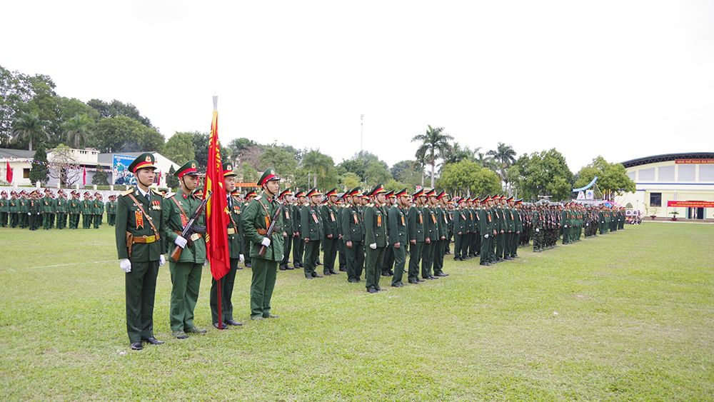 Các đơn vị, nhà trường thuộc Quân đoàn 12 ra quân huấn luyện