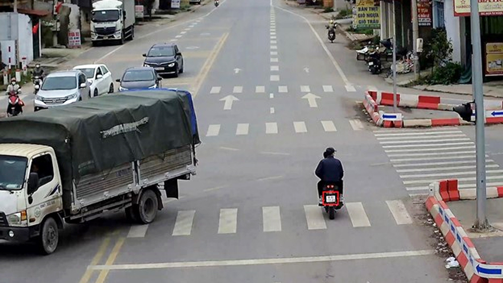 Tân Yên: Phạt “nguội” 38 trường hợp vi phạm an toàn giao thông.