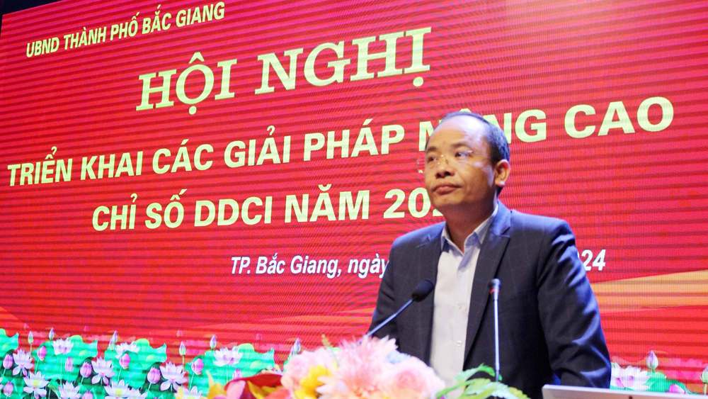 TP Bắc Giang triển khai các giải pháp nâng cao chỉ số năng lực cạnh tranh