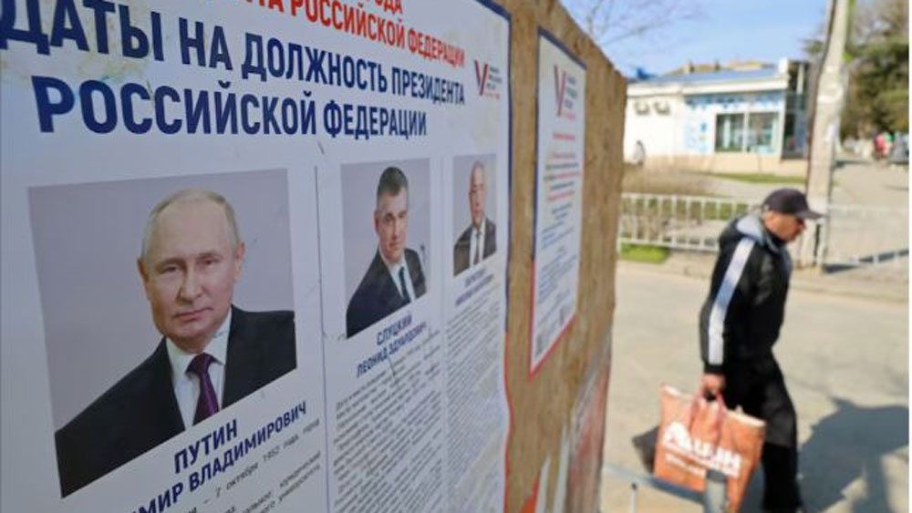 Nước Nga bước vào cuộc bầu cử tổng thống lần thứ 8