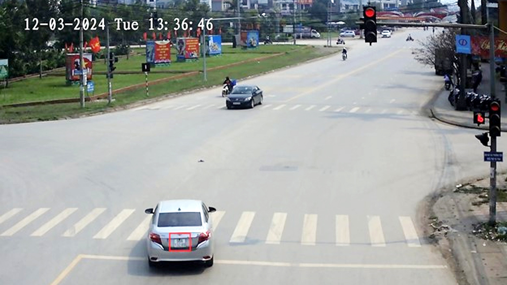 Tân Yên: Phạt “nguội” 61 trường hợp vi phạm trật tự an toàn giao thông