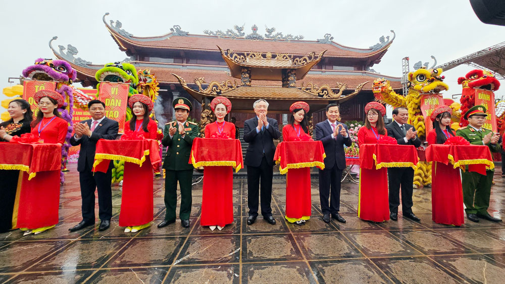Bắc Giang: Khánh thành đền thờ Hoàng Hoa Thám và nghĩa quân Yên Thế