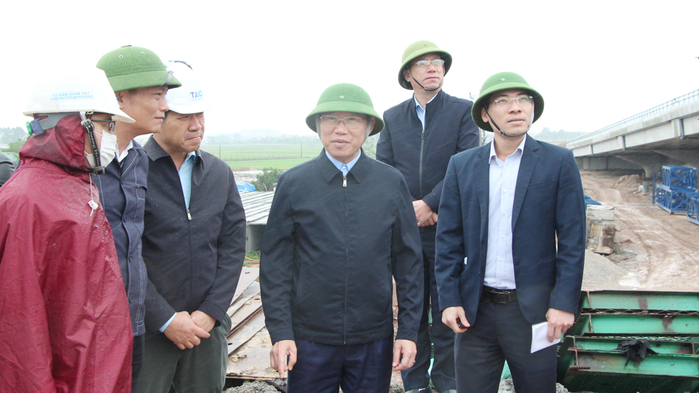 Chủ tịch UBND tỉnh Bắc Giang Lê Ánh Dương chỉ đạo: Tập trung gỡ "nút thắt" mặt bằng tại các dự án trọng điểm