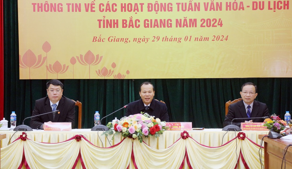 Tuần Văn hóa - Du lịch năm 2024: Xây dựng hình ảnh nhận diện đặc trưng về du lịch Bắc Giang "Linh thiêng Tây Yên Tử"