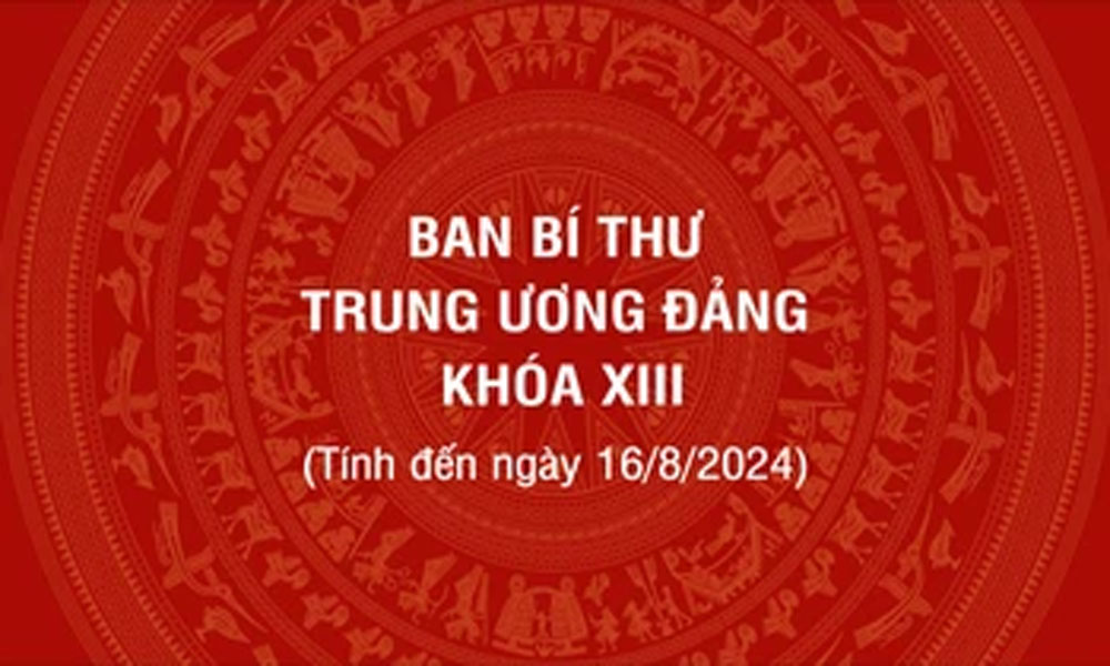 Ban Bí thư Trung ương Đảng khóa XIII