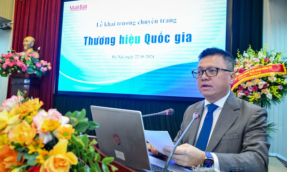  Khai trương chuyên trang Thương hiệu quốc gia trên Báo Nhân Dân