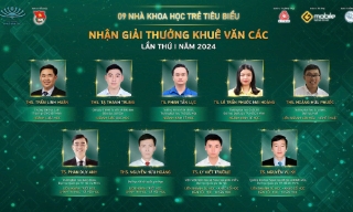 9 nhà khoa học đầu tiên nhận giải Khuê Văn Các