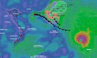 Bão cấp 12 sắp vào Biển Đông