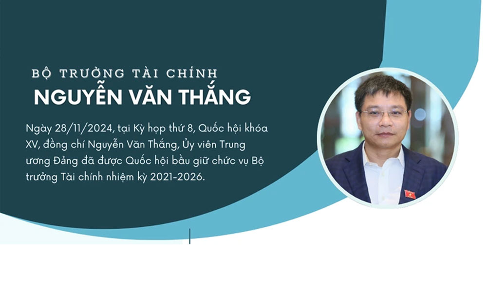  Tiểu sử Bộ trưởng Bộ Tài chính Nguyễn Văn Thắng