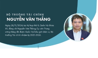 Tiểu sử Bộ trưởng Bộ Tài chính Nguyễn Văn Thắng