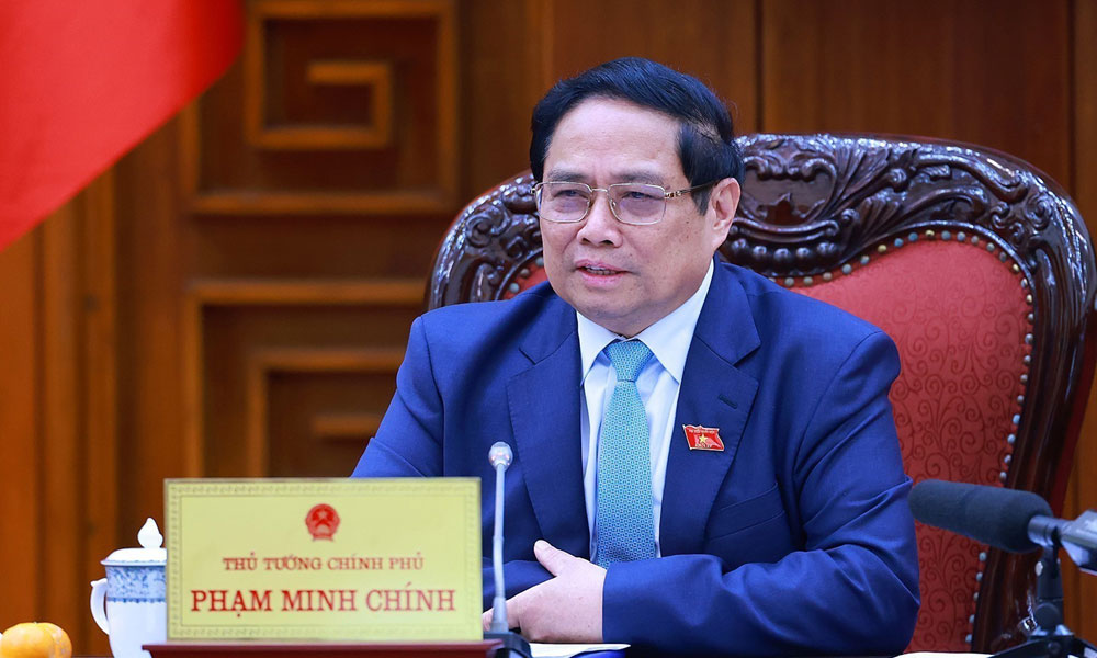  Thủ tướng Phạm Minh Chính chủ trì họp Ban Chỉ đạo sắp xếp tổ chức bộ máy của Chính phủ