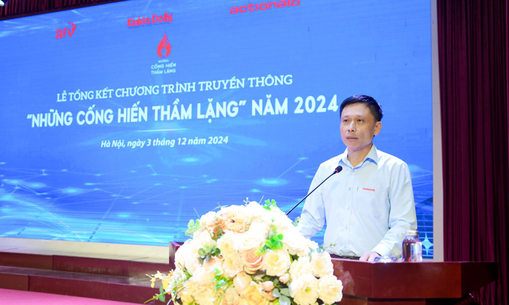  Lễ tổng kết chương trình truyền thông “Những cống hiến thầm lặng” năm 2024