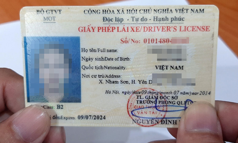  Người lái xe phải thi lại lý thuyết ngay khi giấy phép hết hạn