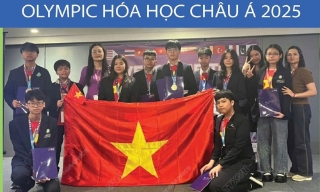 Việt Nam giành 17 Huy chương Olympic Hóa học châu Á 2025