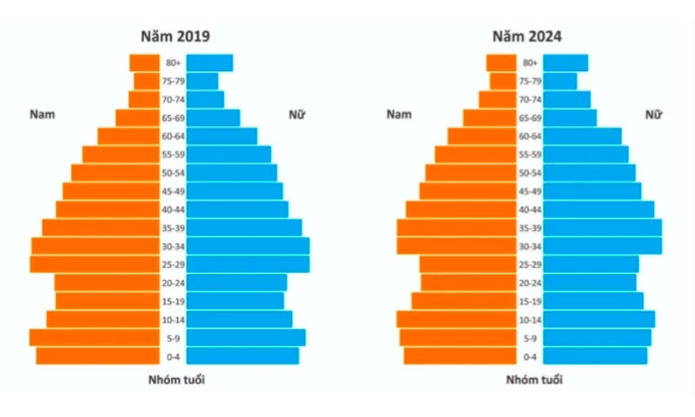  Dự báo Việt Nam sẽ chuyển sang giai đoạn dân số già vào năm 2038