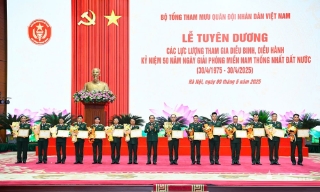 Bộ Tổng Tham mưu tuyên dương lực lượng tham gia diễu binh, diễu hành