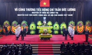 Hôm nay (25/5), tổ chức trọng thể Lễ truy điệu nguyên Chủ tịch nước Trần Đức Lương