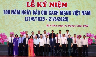 Bắc Ninh: Kỷ niệm 100 năm Ngày Báo chí Cách mạng Việt Nam; trao Giải Báo chí Ngô Gia Tự 