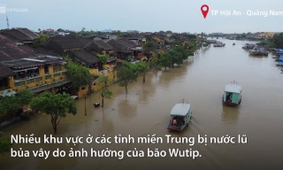 Mưa lũ trái mùa bủa vây nhiều nơi ở miền Trung