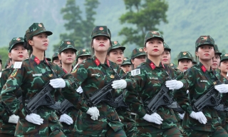 Hợp luyện lần 1 chuẩn bị Lễ diễu binh, diễu hành Kỷ niệm 80 năm Quốc khánh 2/9