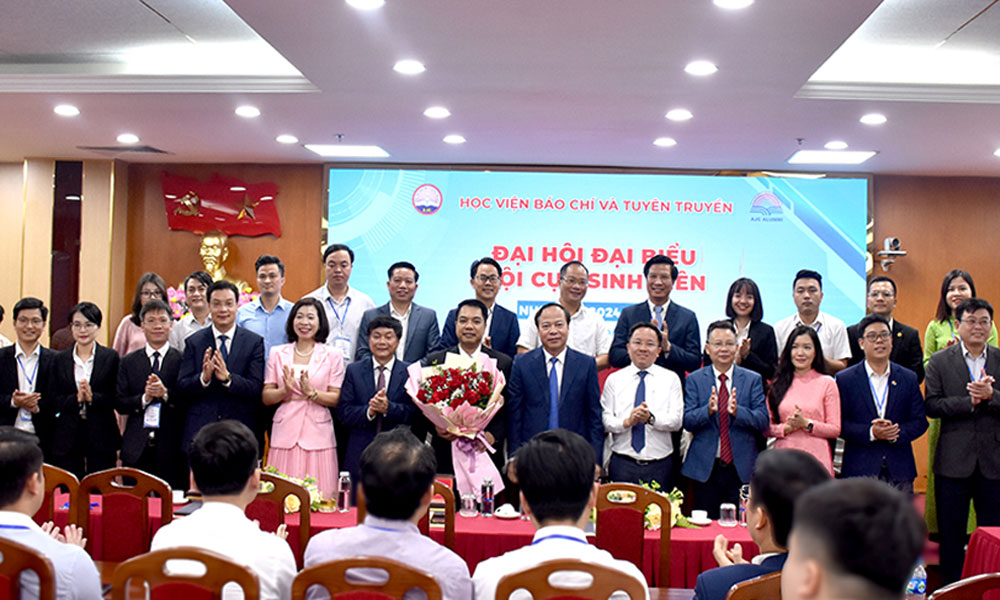 Đại hội Hội Cựu sinh viên Học viện Báo chí và Tuyên truyền nhiệm kỳ 2024 - 2029