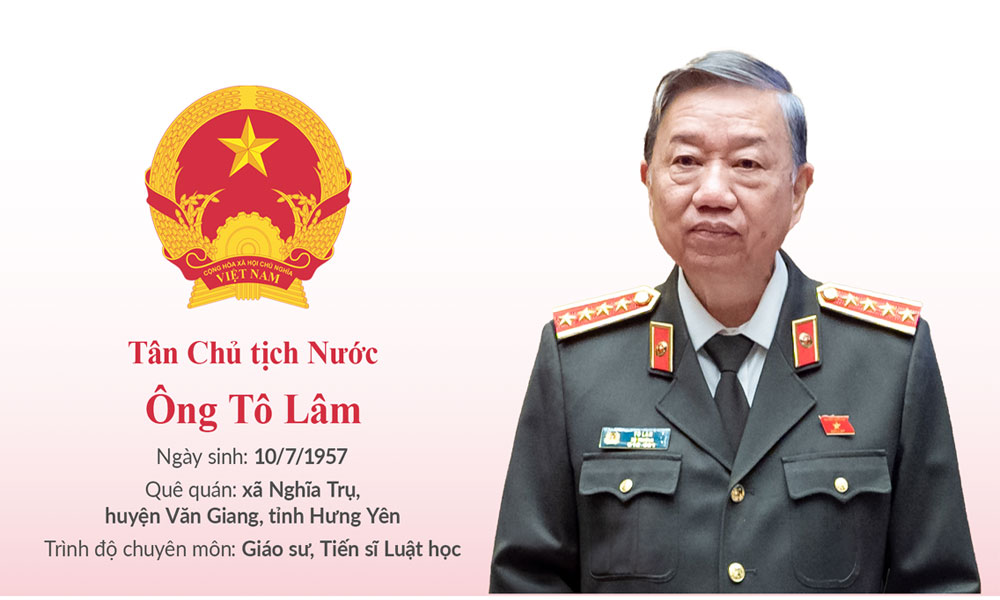 Tiểu sử tân Chủ tịch nước Tô Lâm