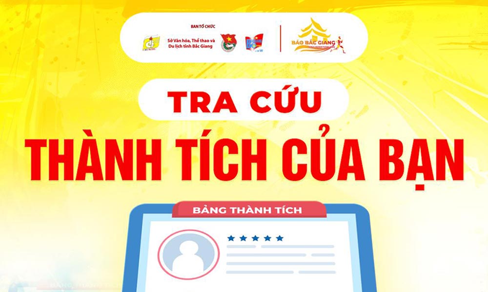  Tra cứu kết quả Báo Bắc Giang half marathon 2024