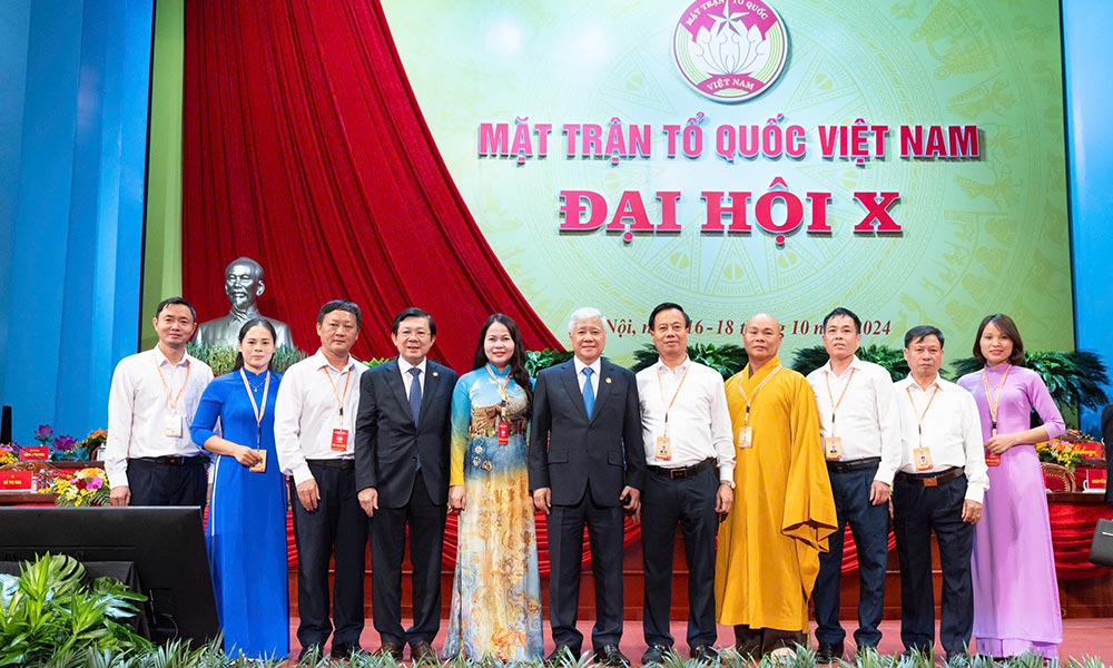  Đại hội đại biểu toàn quốc Mặt trận Tổ quốc Việt Nam lần thứ X diễn ra trong 3 ngày 