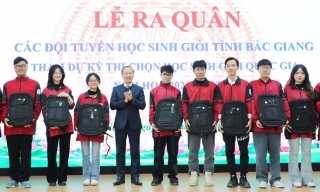 Bắc Giang: 120 em tham dự kỳ thi chọn học sinh giỏi quốc gia