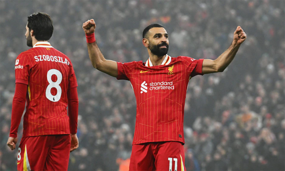  Salah giúp Liverpool thắng ngược ở Ngoại hạng Anh